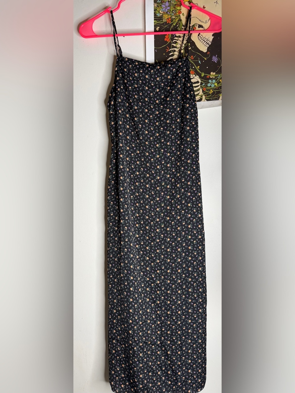 American Eagle Outfitters Black Floral Ditsy Dress